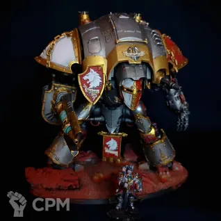 Описание картинки Canis Rex + Sir Hekhtur от Maeglin по цене 8 500руб | Свободный Рынок Миниатюр - СРМ