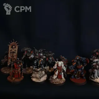 Описание картинки Raven Guard Army \ Армия Гвардии Ворона от Maeglin по цене 70 000руб | Свободный Рынок Миниатюр - СРМ