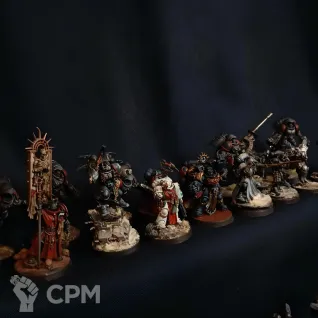 Описание картинки Raven Guard Army \ Армия Гвардии Ворона от Maeglin по цене 70 000руб | Свободный Рынок Миниатюр - СРМ