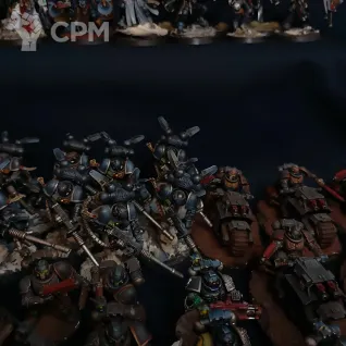 Описание картинки Raven Guard Army \ Армия Гвардии Ворона от Maeglin по цене 70 000руб | Свободный Рынок Миниатюр - СРМ