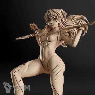 Описание картинки Asuka Фигурка (Evangelion) от GAS3TXD  по цене 3 900руб | Свободный Рынок Миниатюр - СРМ