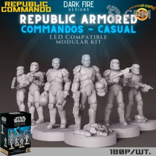 Описание картинки Republic commando от Мастерская Хомячка по цене 180руб | Свободный Рынок Миниатюр - СРМ