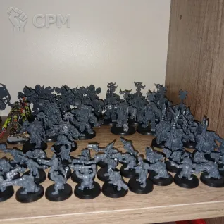 Описание картинки Небольшой Waaagh!!! от Ctrl по цене 17 750руб | Свободный Рынок Миниатюр - СРМ