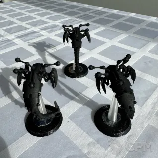 Описание картинки Necron Canoptek Acanthrites от mak6389 по цене 900руб | Свободный Рынок Миниатюр - СРМ