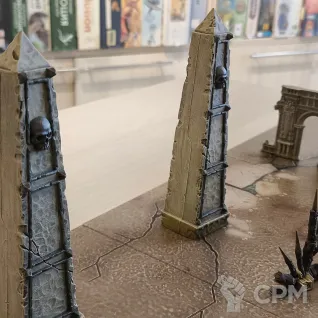 Описание картинки Ruins and Bell Tower Terrain от Nathan Holn по цене 20 000руб | Свободный Рынок Миниатюр - СРМ