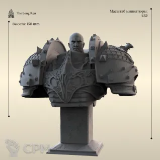 Описание картинки АНГРОН — Примарх Пожирателей Миров | Warhammer 40k от The Long Rest по цене 3 222руб | Свободный Рынок Миниатюр - СРМ