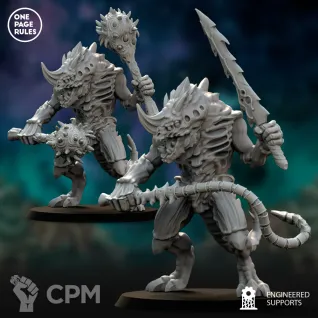 Описание картинки OPR Prime Warrior/Tyranid Prime от Laboratory of Chaos по цене 360руб | Свободный Рынок Миниатюр - СРМ