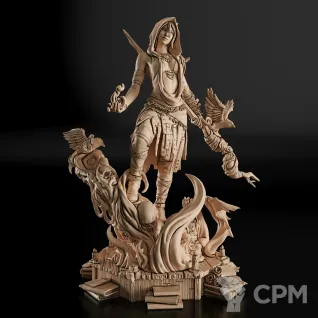 Описание картинки Morrigan Фигурка (Dragon Age) от GAS3TXD  по цене 4 000руб | Свободный Рынок Миниатюр - СРМ