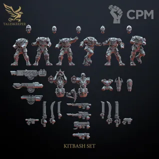 Описание картинки Despoling Raptors, альтернатива Tempestus Aquilons Kill Team - 11 миниатюр. от Мастерская Крипов по цене 1 360руб | Свободный Рынок Миниатюр - СРМ