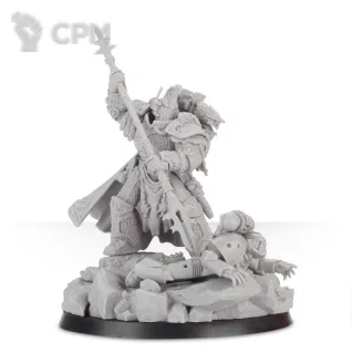 Описание картинки Alpharius, Primarch of the Alpha Legion (FW+подставки) от WebWay по цене 2 365руб | Свободный Рынок Миниатюр - СРМ