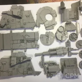 Описание картинки Ork Kill Krusha Tank от  по цене 7 500руб | Свободный Рынок Миниатюр - СРМ