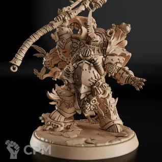 Описание картинки Typhus, Herald of the Plague God Фигурка (Warhammer) от GAS3TXD  по цене 600руб | Свободный Рынок Миниатюр - СРМ