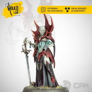 Описание картинки Anasta Malkorion Vampire Lord от Wako Lab (Recast) по цене 528руб | Свободный Рынок Миниатюр - СРМ