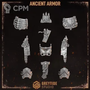 Описание картинки Dreadnought Upgrade Pack Legion of the Damned (Cursed company 2) от Dr. Printicus по цене 500руб | Свободный Рынок Миниатюр - СРМ