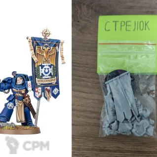 Описание картинки Ancient in Terminator Armour (Литье) от Барахолка CTPEJIKA по цене 850руб | Свободный Рынок Миниатюр - СРМ
