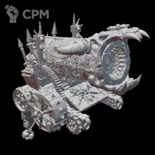 Описание картинки Hell Cannon от Daniilfedyakov по цене 2 800руб | Свободный Рынок Миниатюр - СРМ