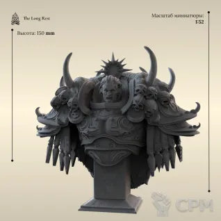 Описание картинки АНГРОН — Примарх Пожирателей Миров | Warhammer 40k от The Long Rest по цене 3 222руб | Свободный Рынок Миниатюр - СРМ