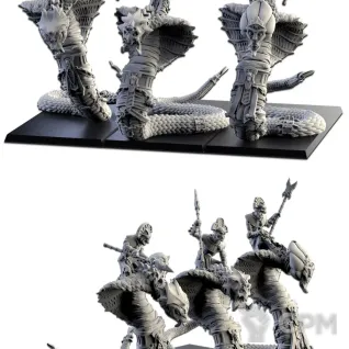Описание картинки Tomb Kings Necropolis Knights от Knight of Light по цене 1 800руб | Свободный Рынок Миниатюр - СРМ