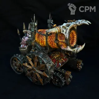 Описание картинки Hellcannon от MrMetalHorror по цене 1 500руб | Свободный Рынок Миниатюр - СРМ