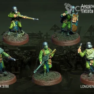 Описание картинки Apostates от Longren по цене 1 800руб | Свободный Рынок Миниатюр - СРМ