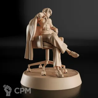 Описание картинки Makima Фигурка (Chainsaw Man) от GAS3TXD  по цене 4 200руб | Свободный Рынок Миниатюр - СРМ