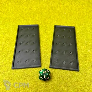 Описание картинки Movements tray для баз 25х50мм тип 5х1 от Миниатюры и фигурки по цене 160руб | Свободный Рынок Миниатюр - СРМ
