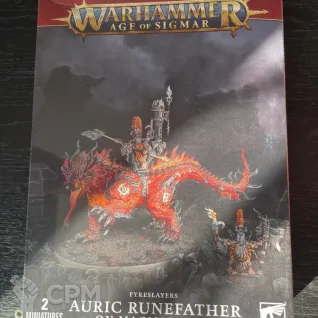 Описание картинки Auric Runefather on Magmadroth от zurdo по цене 12 400руб | Свободный Рынок Миниатюр - СРМ
