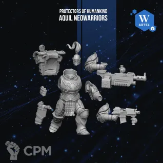 Описание картинки Aquila Neowarriors Battle Wing от Manufactorum76 по цене 3 650руб | Свободный Рынок Миниатюр - СРМ