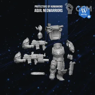 Описание картинки Aquila Neowarriors Battle Wing от Manufactorum76 по цене 3 650руб | Свободный Рынок Миниатюр - СРМ