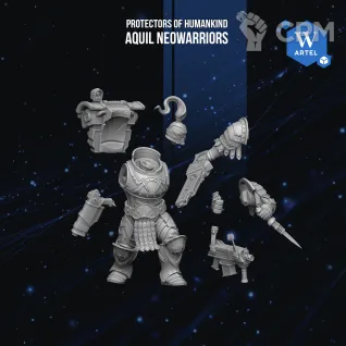 Описание картинки Aquila Neowarriors Battle Wing от Manufactorum76 по цене 3 650руб | Свободный Рынок Миниатюр - СРМ