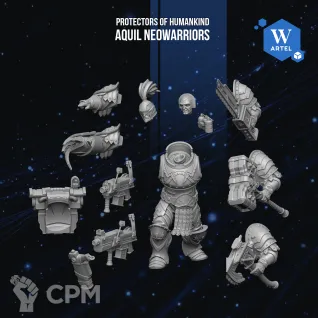 Описание картинки Aquila Neowarriors Battle Wing от Manufactorum76 по цене 3 650руб | Свободный Рынок Миниатюр - СРМ