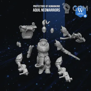 Описание картинки Aquila Neowarriors Battle Wing от Manufactorum76 по цене 3 650руб | Свободный Рынок Миниатюр - СРМ