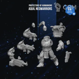 Описание картинки Aquila Neowarriors Battle Wing от Manufactorum76 по цене 3 650руб | Свободный Рынок Миниатюр - СРМ