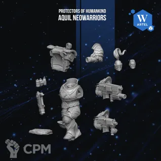 Описание картинки Aquila Neowarriors Battle Wing от Manufactorum76 по цене 3 650руб | Свободный Рынок Миниатюр - СРМ