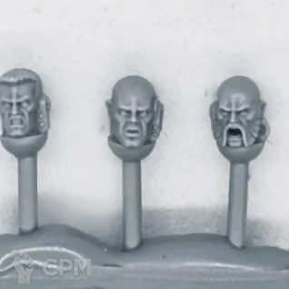 Описание картинки DEATHWATCH KILL TEAM VETERANS HEADS x7 от Red Rooster по цене 449руб | Свободный Рынок Миниатюр - СРМ