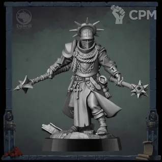 Описание картинки Armaos (Shocktrooper Yeoman Pilgrim) от Manufactorum76 по цене 550руб | Свободный Рынок Миниатюр - СРМ