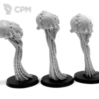 Описание картинки TYRANID MIEOTIC SPORE SACKS от Red Rooster по цене 1 686руб | Свободный Рынок Миниатюр - СРМ