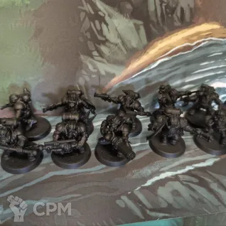 Описание картинки Arkanaut Company от  по цене 3 000руб | Свободный Рынок Миниатюр - СРМ