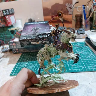 Описание картинки Arkhan the Black, Mortarch of Sacrament от kvyatkovskiy-1995 по цене 4 000руб | Свободный Рынок Миниатюр - СРМ