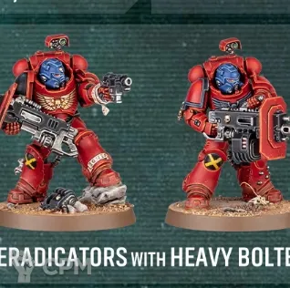 Описание картинки Armageddon - Eradicators with heavy bolters от Маклейн по цене 3 500руб | Свободный Рынок Миниатюр - СРМ