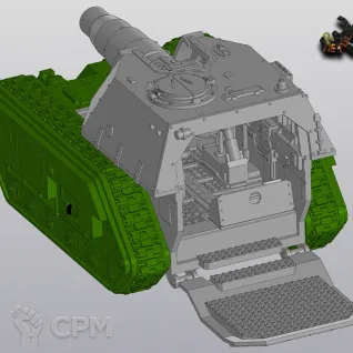 Описание картинки Armageddon Basilisk от R.E.print по цене 2 000руб | Свободный Рынок Миниатюр - СРМ