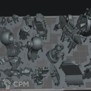Описание картинки Armiger Moirax (+закачки) от Alexandrian workshop по цене 1 100руб | Свободный Рынок Миниатюр - СРМ