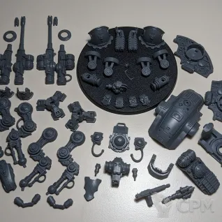 Описание картинки Imperial Knights Armiger Helverin от Tosh по цене 4 000руб | Свободный Рынок Миниатюр - СРМ