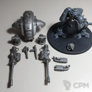 Описание картинки Imperial Knights Armiger Helverin от Tosh по цене 4 000руб | Свободный Рынок Миниатюр - СРМ