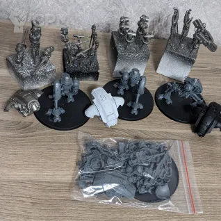 Описание картинки Imperial Knights Armiger Helverin Warglave от Tosh по цене 16 000руб | Свободный Рынок Миниатюр - СРМ