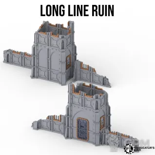 Описание картинки Террейн для Warhammer 40,000 (11 редакция) — Armored Set от 3DSprint по цене 9 500руб | Свободный Рынок Миниатюр - СРМ