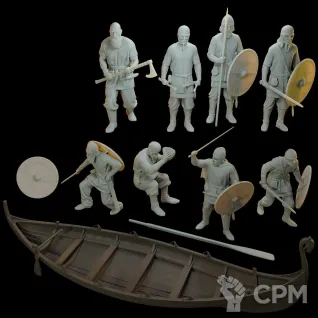 Описание картинки Vikings от Manufactorum76 по цене 1 200руб | Свободный Рынок Миниатюр - СРМ