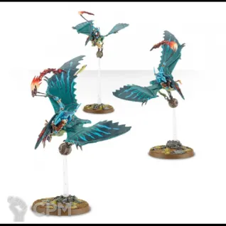 Описание картинки Terradon Riders от NEW-MINIATURES по цене 2 299руб | Свободный Рынок Миниатюр - СРМ