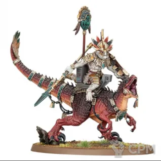Описание картинки Saurus Scar-Veteran on Aggradon от NEW-MINIATURES по цене 1 463руб | Свободный Рынок Миниатюр - СРМ