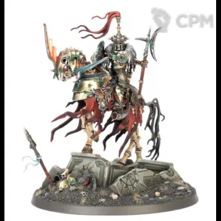Описание картинки Wight King on Skeletal Steed от NEW-MINIATURES по цене 1 672руб | Свободный Рынок Миниатюр - СРМ